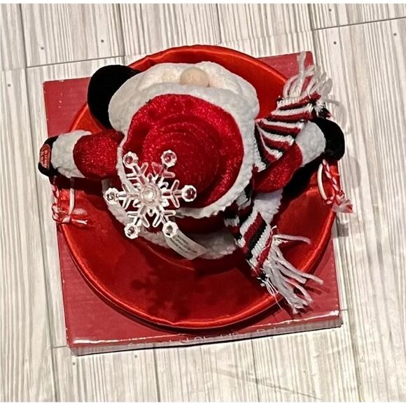 Animated Sledding Pals Light Up Santa LED Plays Music Christmas NIB Vtg - Picture 2 of 4